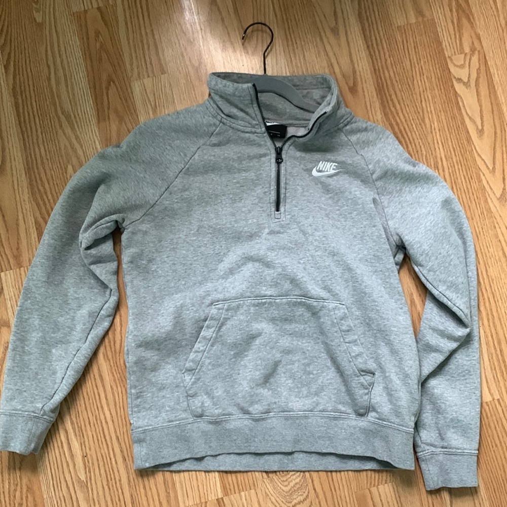 Nike half zip sweater